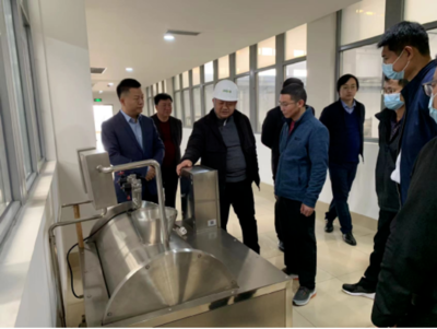 江西省安遠(yuǎn)縣副縣長林永祥一行到嘉博文上海文鑫廠站考察調(diào)研